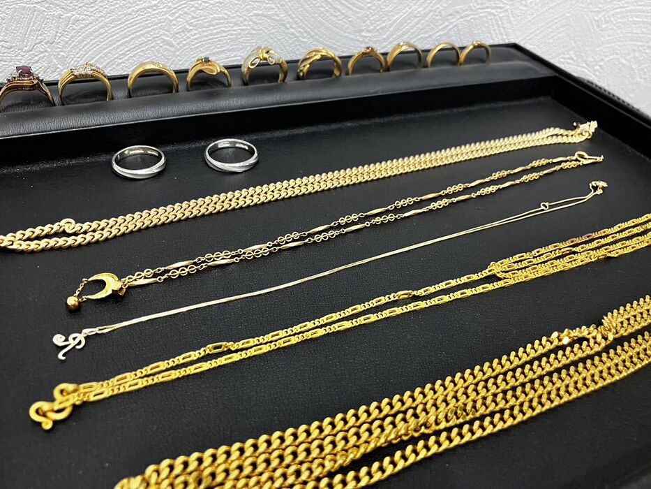 画像1851：ゴールドやプラチナのネックレス、指輪などをお買取りしました✨