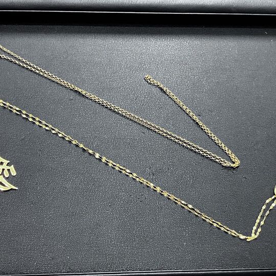 画像2250：18金のネックレスを高価買取いたしました！