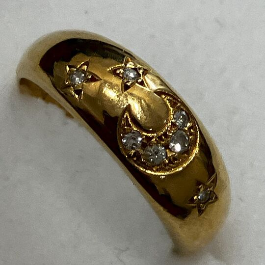 画像3531：ダイヤ18金デザインリングをお買取りいたしました～！💍✨